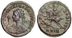 Ancient Coins - Probus Antoninianus "Emperor on Galloping Horse" Siscia Good Very Fine