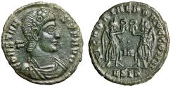 Ancient Coins - Constans I "Two Victories" Siscia Extremely Fine Green Patina