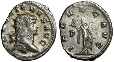 Ancient Coins - Gallienus Billon Antoninianus "Indulgentia-Spes Walking" Good Very Fine