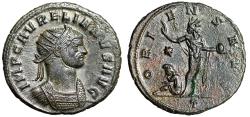 Ancient Coins - Aurelian Silvered Antoninianus "Sol, Captive, Star" Siscia Rare