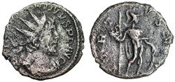 Ancient Coins - Victorinus Billon Antoninianus "Virtus" High Silver Content