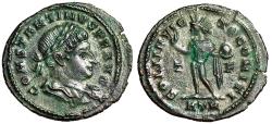 Ancient Coins - Constantine I The Great Follis "Sol" Trier Mint Extremely Fine