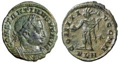 Ancient Coins - Constantine I The Great "Sol Holding Whip" Londinium (London) Good Very Fine