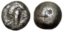 Ancient Coins - Asia Minor (Ionia ?) Uncertain (Possibly Teos) Early Crude Silver Coin