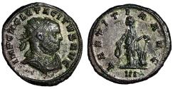 Ancient Coins - Tacitus Silvered Antoninianus "Laetitia" Extremely Fine