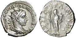 Ancient Coins - Volusian AR Antoninianus "Felicitas" Choice Portrait