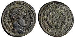 Ancient Coins - Constantine I The Great "Votive" Ticinum Extremely Fine