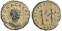 Ancient Coins - Tacitus Antoninianus "RESTITVT ORBIS" Rare RIC Unlisted Type