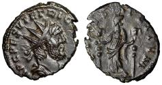 Ancient Coins - Tetricus I Antoninianus with Rare C PESV TETRICVS Legends "Fides"