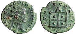 Ancient Coins - Divus Claudius II Gothicus Antoninianus "DIVO CLAUDIUS GOTHICO Altar" Scarce