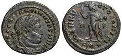 Ancient Coins - Constantine I The Great Nummus "Sol" Rome Nice Portrait