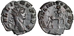 Ancient Coins - Gallienus Antoninianus "Centaur Drawing Bow" Good Very Fine