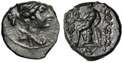 Ancient Coins - Seleucid Empire: Seleukos III Soter (Keraunos) AE16 "Artemis / Apollo"
