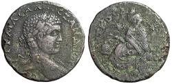 Ancient Coins - Severus Alexander AE33 of Edessa "Tyche Seated" Rare