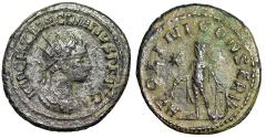 Ancient Coins - Macrianus Billon Antoninianus "Apollo, Lyre" Extremely Rare Variety