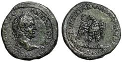 Ancient Coins - Caracalla AE27 of Markianopolis "Eagle on Thunderbolt" Good Very Fine