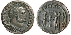 Ancient Coins - Constantius I Chlorus Radiate of Alexandria Good Very Fine