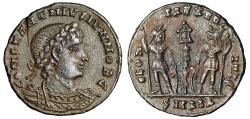 Ancient Coins - Engraver's Error Constantine II Nummus of Alexandria "CONSTANTNIVS"