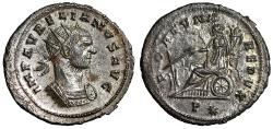 Ancient Coins - Aurelian Silvered Antoninianus "Fortuna" Siscia Mint State