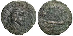 Ancient Coins - Postumus "Double Sestertius" "Radiate Portrait / Galley" Scarce
