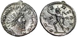 Ancient Coins - Postumus Billon Antoninianus "Sol with Whip" Extremely Fine
