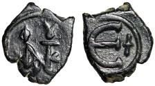 Ancient Coins - Justin II Pentanummium "Monogram & Large Epsilon (Mark of Value)" Very Fine
