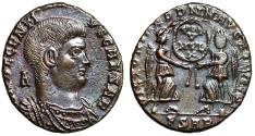 Ancient Coins - Decentius Centenionalis "Two Victories" Arles About Extremely Fine