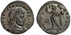Ancient Coins - Constantine I The Great "Soli Invicto, Wreath" Rome Choice Extremely Fine