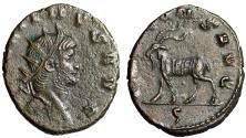 Ancient Coins - Gallienus Antoninianus "Goat Left" Extremely Fine