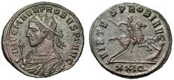 Ancient Coins - Probus Antoninianus "Probus on Horse, Trampling Enemy" Siscia Extremely Fine