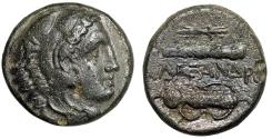 Ancient Coins - Alexander III The Great "Club & Bowcase, Thunderbolt" Good Very Fine