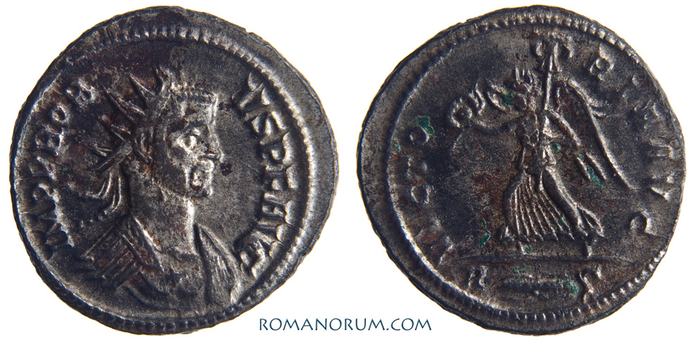 PROBUS. (AD 276-282) Antoninianus, 3.97g. Rome. VICTORIA AVG Nice
