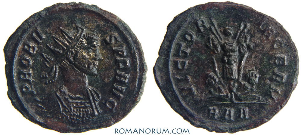 ローマ帝国 プロブス AD 276-282 アンティーク PROBUS. (AD 276-282) Antoninianus, 3.19g. Rome. VICTORIA GERM