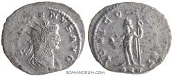Ancient Coins - GALLIENUS. (AD 253-268) Antoninianus, 3.43g.  Antioch. Silvered.