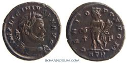 Ancient Coins - LICINIUS. (AD 308-324) AE3, 3.54g.  Trier. GENIO POP