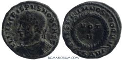 Ancient Coins - CRISPUS. (AD 317-326) AE3, 2.91g.  Thessalonica.