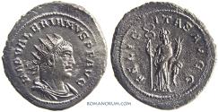 Ancient Coins - VALERIAN. (AD 253-260) Antoninianus, 4.24g.  Antioch. Large flan