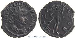 Ancient Coins - CLAUDIUS II, Gothicus. (AD 268-270 ) Antoninianus, 3.13g.  Rome. Interesting bust style.