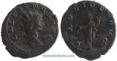 Ancient Coins - GALLIENUS. (AD 253-268) Antoninianus, 3.12g.  Siscia. Unrecorded pellet mark.