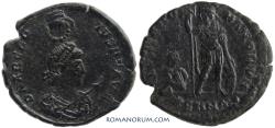 Ancient Coins - ARCADIUS. (AD 383-408) AE2, 5.27g.  Nicomedia. A rare coin, unrecorded pellet.