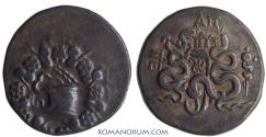 Ancient Coins - MYSIA, PERGAMON. Cistophoric tetradrachm, 12.13g.  Mysia, Pergamon. Nice toning.