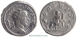 Ancient Coins - GORDIAN III. (AD 238-244) Antoninianus, 5.49g.  Rome. FORT REDVX Heavy Antoninianus