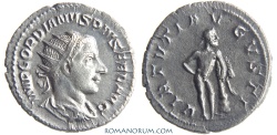 Ancient Coins - GORDIAN III. (AD 238-244) Antoninianus, 3.52g.  Rome. VIRTVTI AVGVSTI