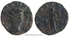 Ancient Coins - GALLIENUS. (AD 253-268 ) Antoninianus, 1.42g.  Rome. VBERITAS AVG