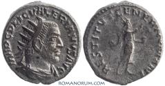 Ancient Coins - VALERIAN. (AD 253-260)  5.19g.  Antioch. Very heavy antoninianus. Restorer of Humankind.
