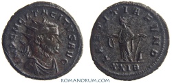 Ancient Coins - TACITUS. (275-276 AD) Antoninianus, 4.62g.  Rome. LAETITIA FVND Interesting, rare portrait.