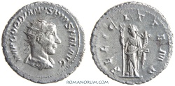 Ancient Coins - GORDIAN III. (AD 238-244) Antoninianus, 3.98g.  Rome. FELICIT TEMP