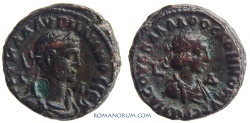 Ancient Coins - VABALATHUS and AURELIAN. (AD 270-275 ) Tetradrachm. 10.21g.  Alexandria. Full legends, great portraits.