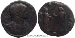 Ancient Coins - AURELIAN. (AD 270-275) Antoninianus, 2.99g.  Serdica. Metal patina.