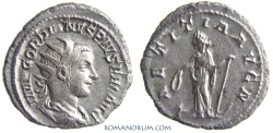 Ancient Coins - GORDIAN III. (AD 337-350 ) Antoninianus, 4.09g.  Rome. LAETITIA AVG